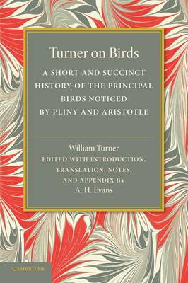 Book cover for Turner on Birds