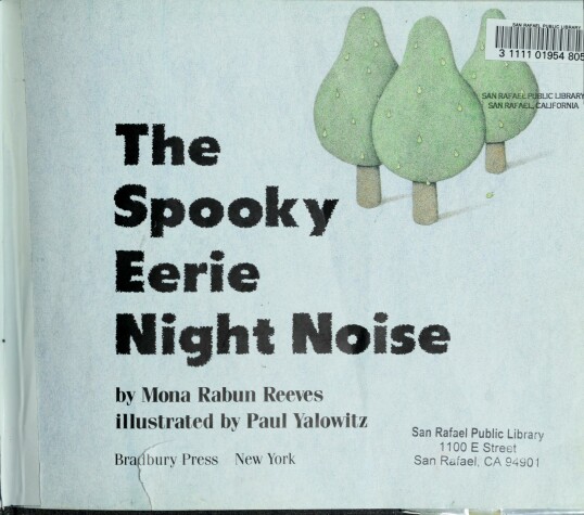 Book cover for Spooky Eerie Night Noise