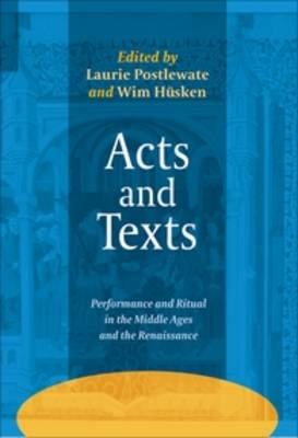 Cover of Acts and Texts