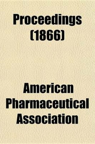 Cover of Proceedings (1866)