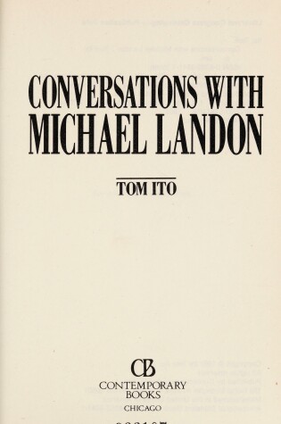 Cover of Conversations with Michael Landon