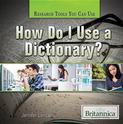 Book cover for How Do I Use a Dictionary?