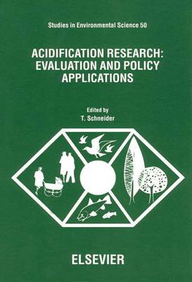 Book cover for Acidification Research