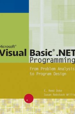 Cover of "Microsoft" "Visual Basic" .NET Programming