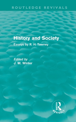 Cover of History and Society