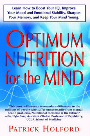 Cover of New Optimum Nutrition for the Mind