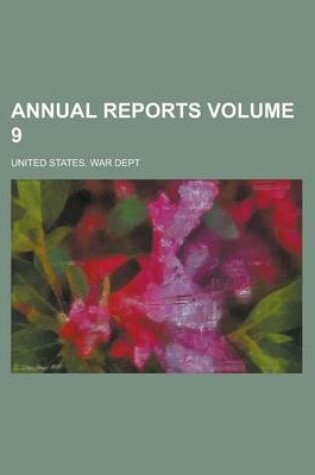 Cover of Annual Reports Volume 9