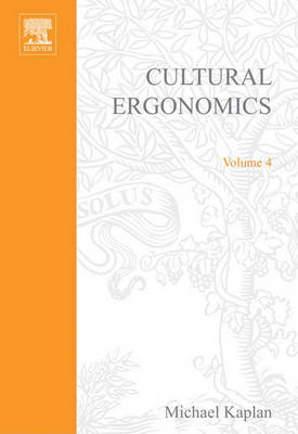 Book cover for Cultural Ergonomics