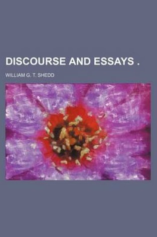 Cover of Discourse and Essays .