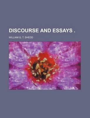 Book cover for Discourse and Essays .