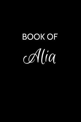 Book cover for Book of Alia