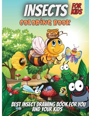 Book cover for Insects Coloring Book