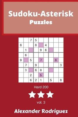 Cover of Sudoku-Asterisk Puzzles - Hard 200 vol. 3