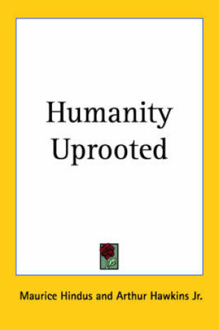 Cover of Humanity Uprooted