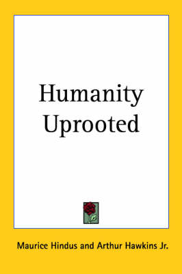 Book cover for Humanity Uprooted