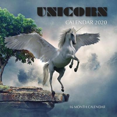 Book cover for Unicorn Calendar 2020