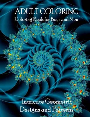 Book cover for Coloring Book for Boys and Men