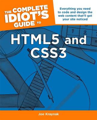 Book cover for The Complete Idiot's Guide To Html5 & Css3