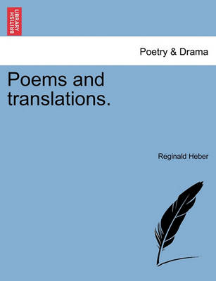 Book cover for Poems and Translations.