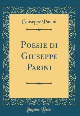 Book cover for Poesie Di Giuseppe Parini (Classic Reprint)