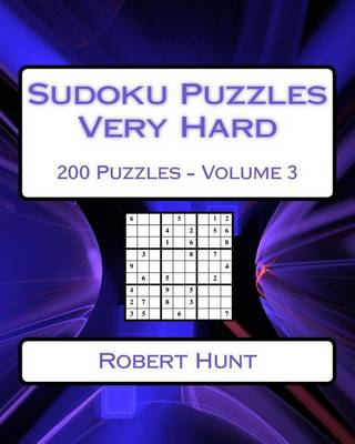 Book cover for Sudoku Puzzles Very Hard Volume 3