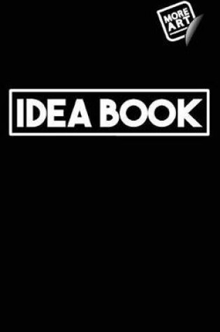 Cover of Idea Book / Black Book (Series 1) / Writing Notebook / Blank Diary / Journal / Paperback / Lined Pages Book - 100 Pages / 5 X 8