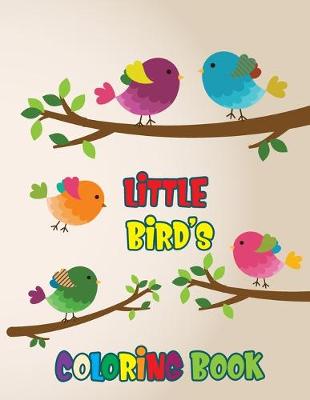 Book cover for Little Bird's Coloring Book