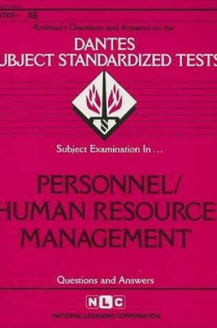 Cover of Personnel/Human Resource Management