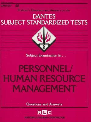 Book cover for Personnel/Human Resource Management