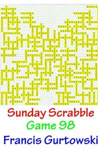 Cover of Sunday Scrabble Game 98