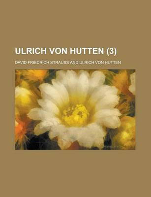 Book cover for Ulrich Von Hutten (3)