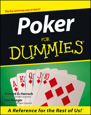 Book cover for Poker For Dummies