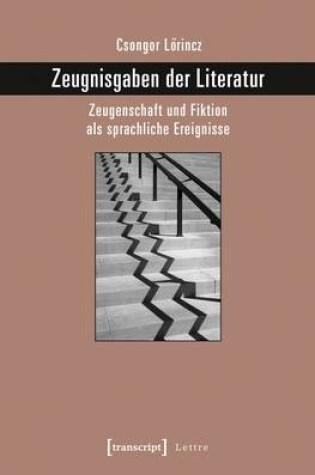 Cover of Zeugnisgaben Der Literatur