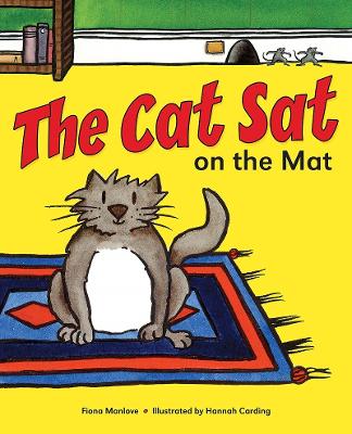 Book cover for The Cat Sat on the Mat