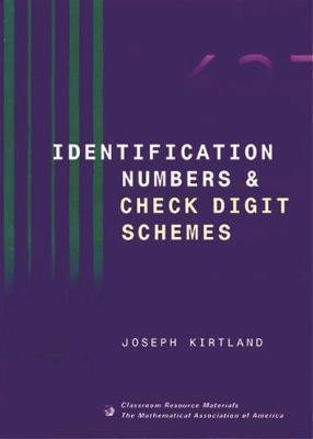 Book cover for Identification Numbers and Check Digit Schemes