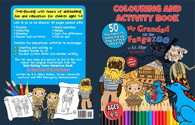 Book cover for Fangazoo Colouring & Activity Book: 1