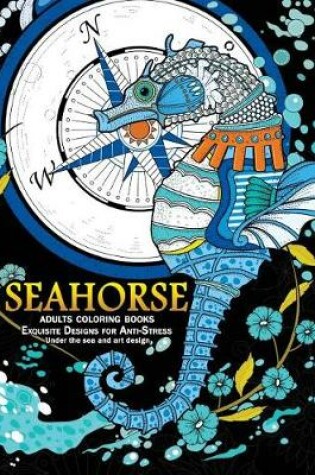 Cover of Seahorse Adult Coloring Books