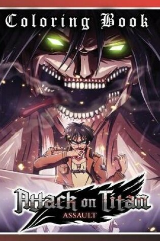 Cover of Attack On Titan Coloring Book