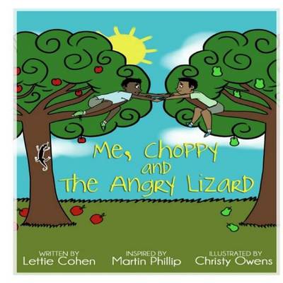 Book cover for Me, Choppy, and The Angry Lizard