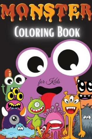 Cover of Monster Coloring Book for Kids