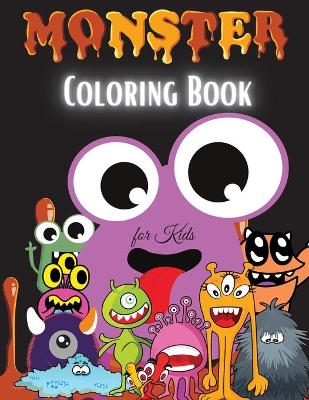 Book cover for Monster Coloring Book for Kids