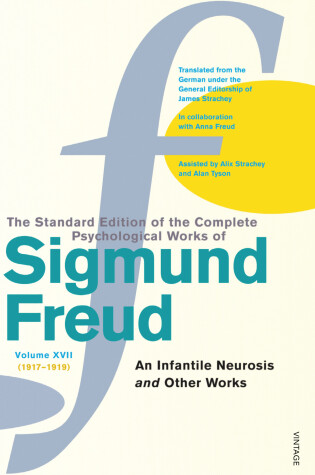 Cover of The Complete Psychological Works of Sigmund Freud Vol.17
