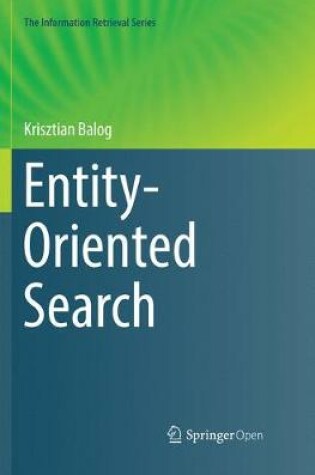 Cover of Entity-Oriented Search