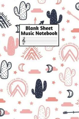 Cover of Blank Sheet Music Notebook