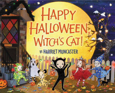 Book cover for Happy Halloween, Witch's Cat!