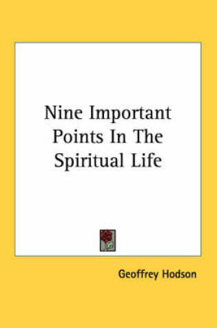 Cover of Nine Important Points in the Spiritual Life