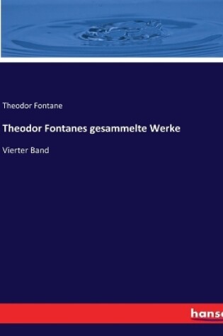 Cover of Theodor Fontanes gesammelte Werke