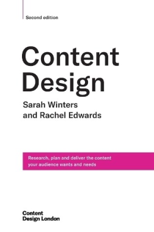 Cover of Second Edition Content Design