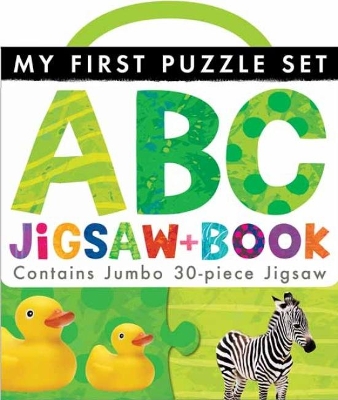 Book cover for My First Puzzle Set: ABC Jigsaw and Book