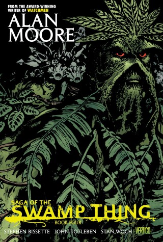 Book cover for Saga of the Swamp Thing Book Four